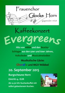 FC Glocke Horn Kaffeekonzert 2015