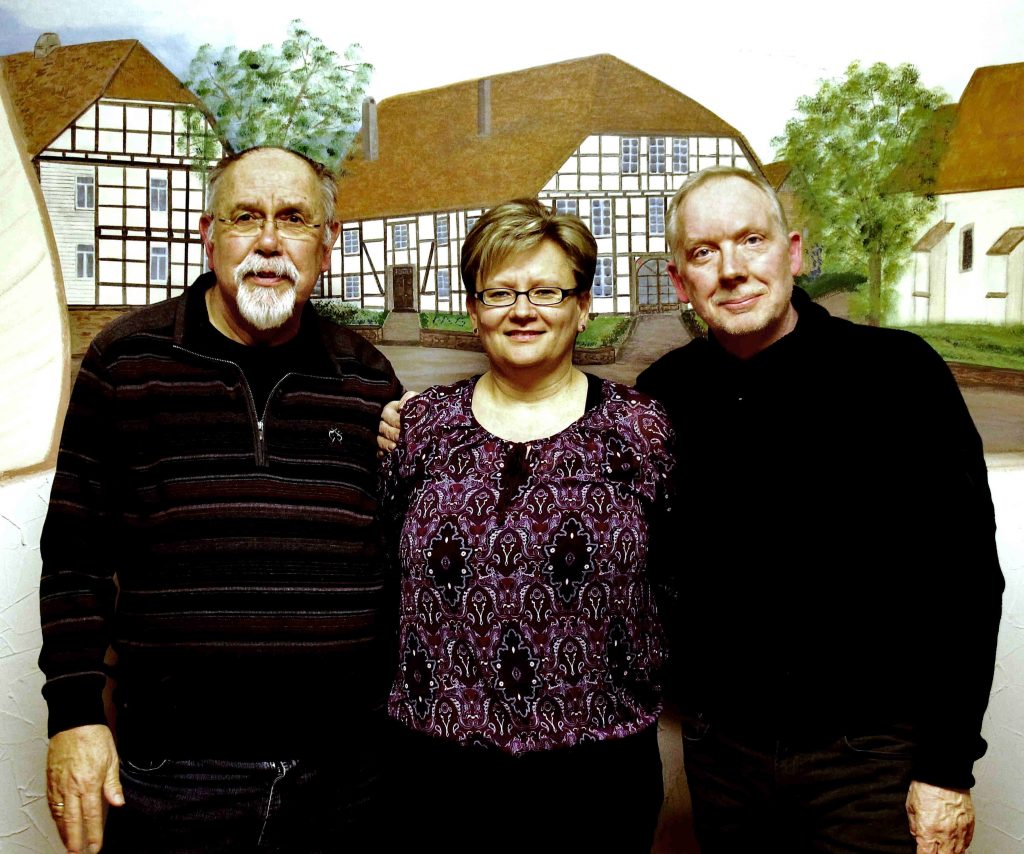 Unser langjähriger Vorstand von 2019-2024 Ludolf, Janet und Friedrich